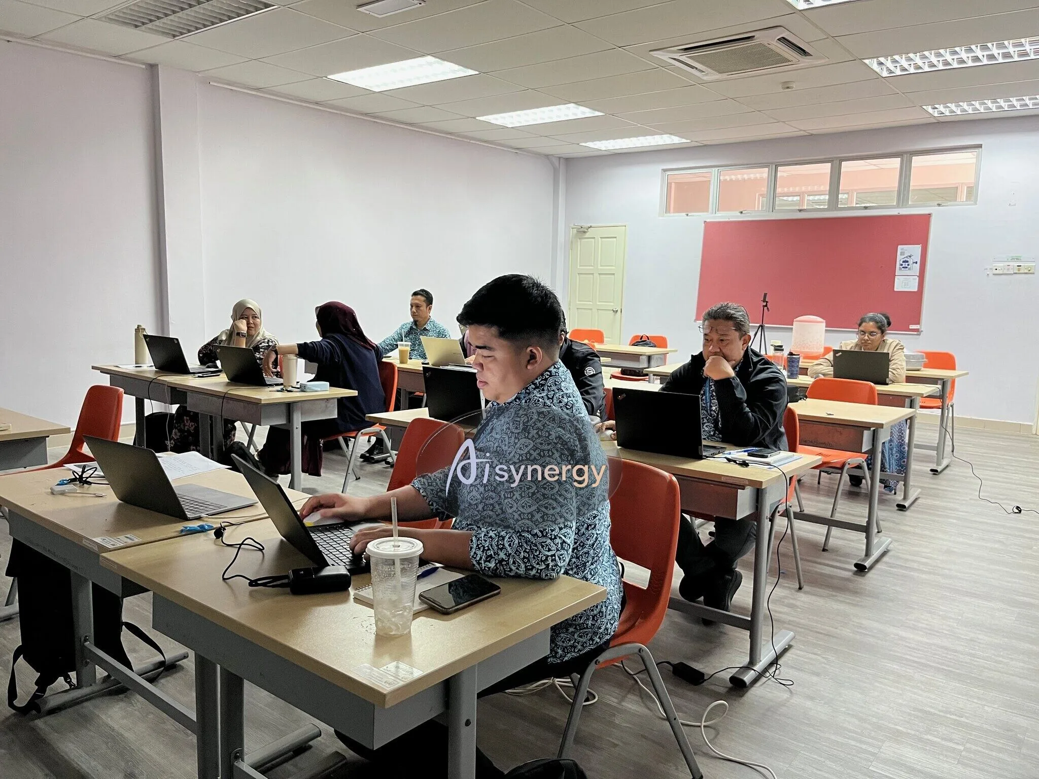 Group training session